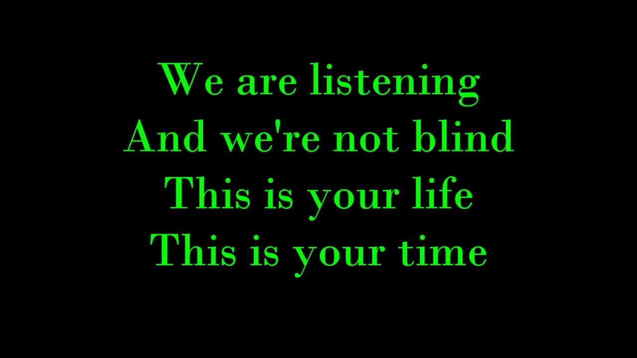 Called Out In The Dark - Snow Patrol [Lyrics]
