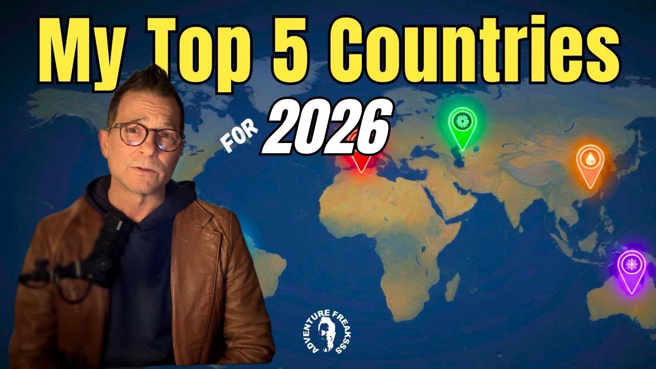 My Top 5 Countries to Live or Retire in 2026, Cheap, Beautiful and Affordable!