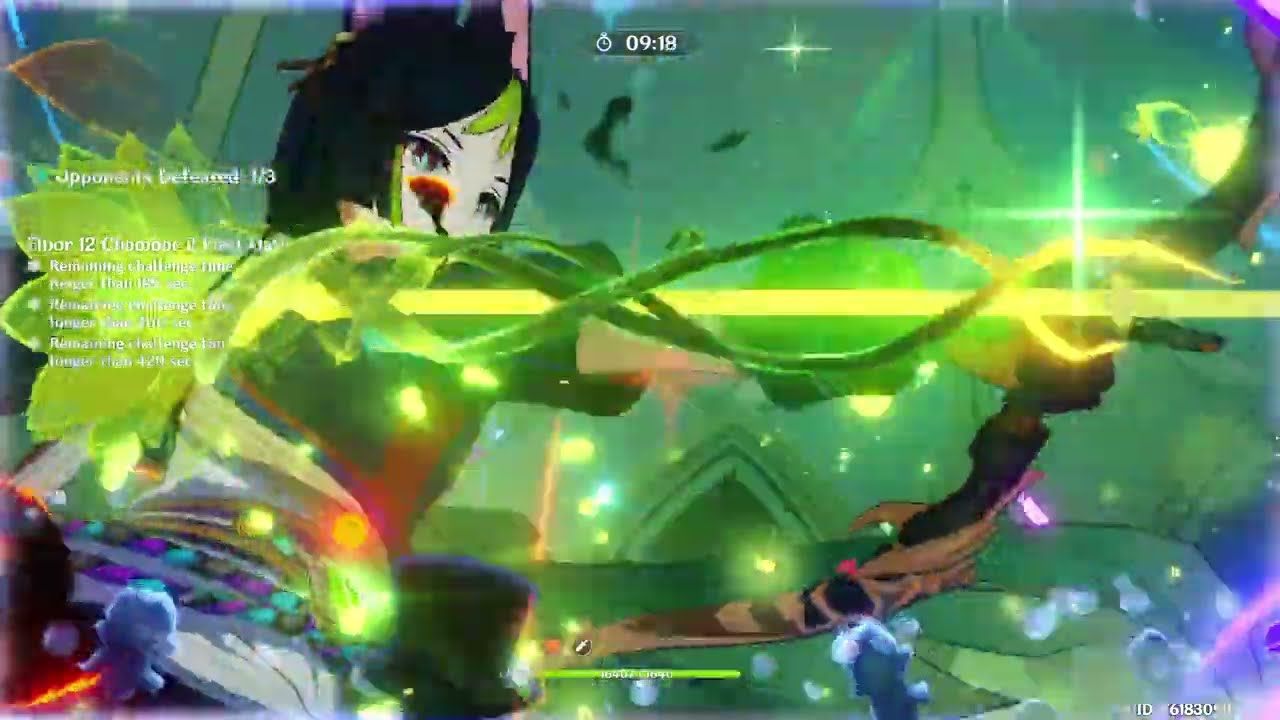 C5 Tighnari and c0 Flins Abyss 6.3 Speedrun!!! INSANE DAMAGE!!!