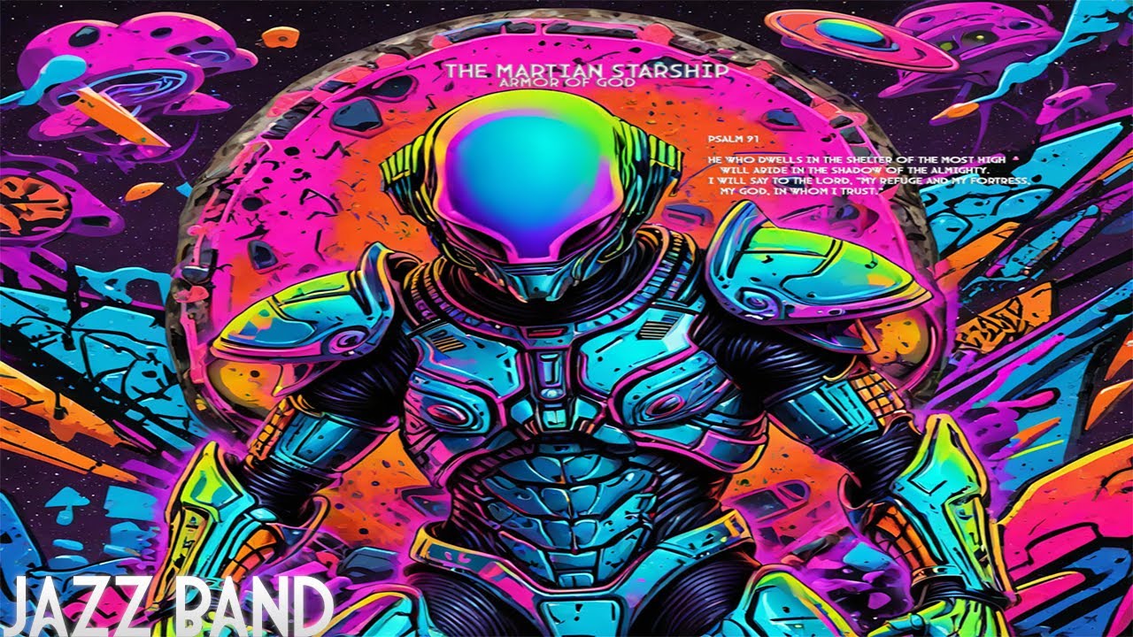 THE MARTIAN STARSHIP - JAZZ BAND (ARMOR OF GOD)