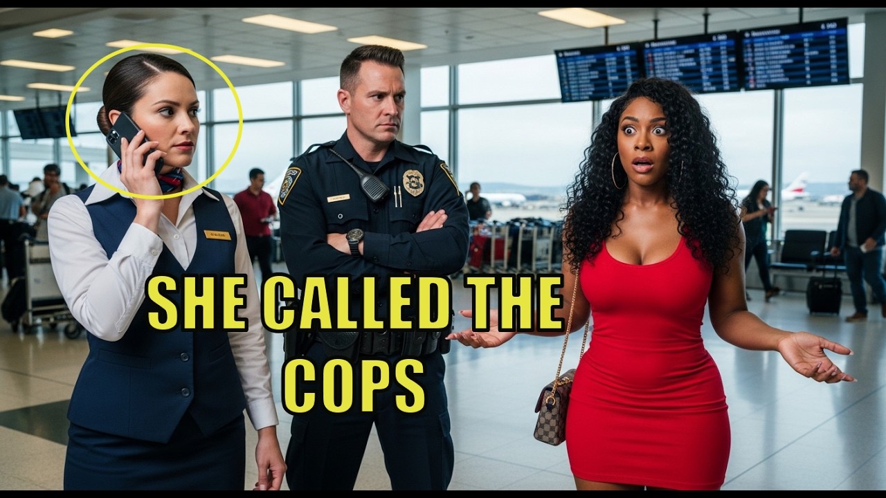FLIGHT ATTENDANT CALLS POLICE ON BLACK GIRL — STUNNED WHEN HER CEO FATHER FIRES HER