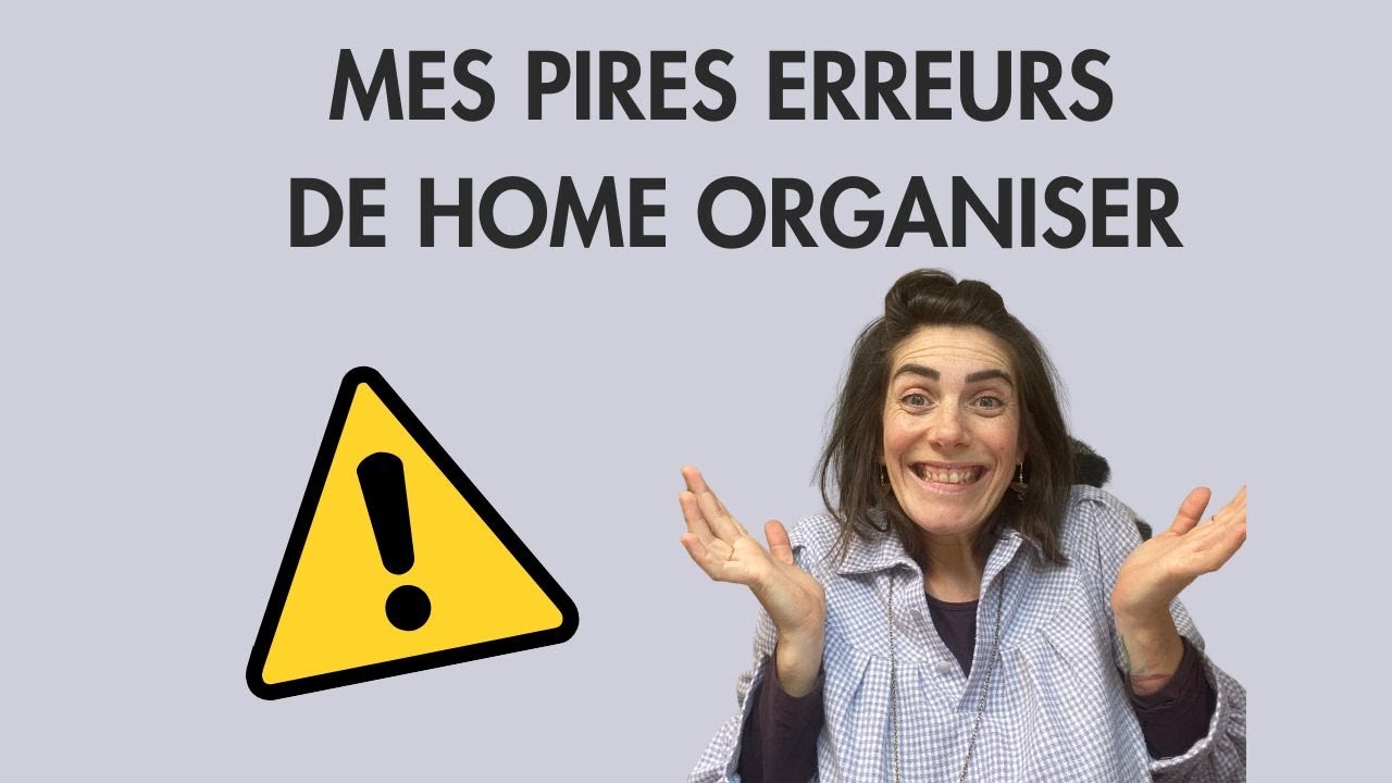 Mes 5 pires erreurs de coach en rangement