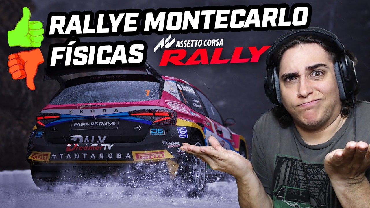 NO ME GUSTA el NUEVO el update 0.3 de ASSETTO CORSA rally 😱 con los TRAMOS del MONTECARLO