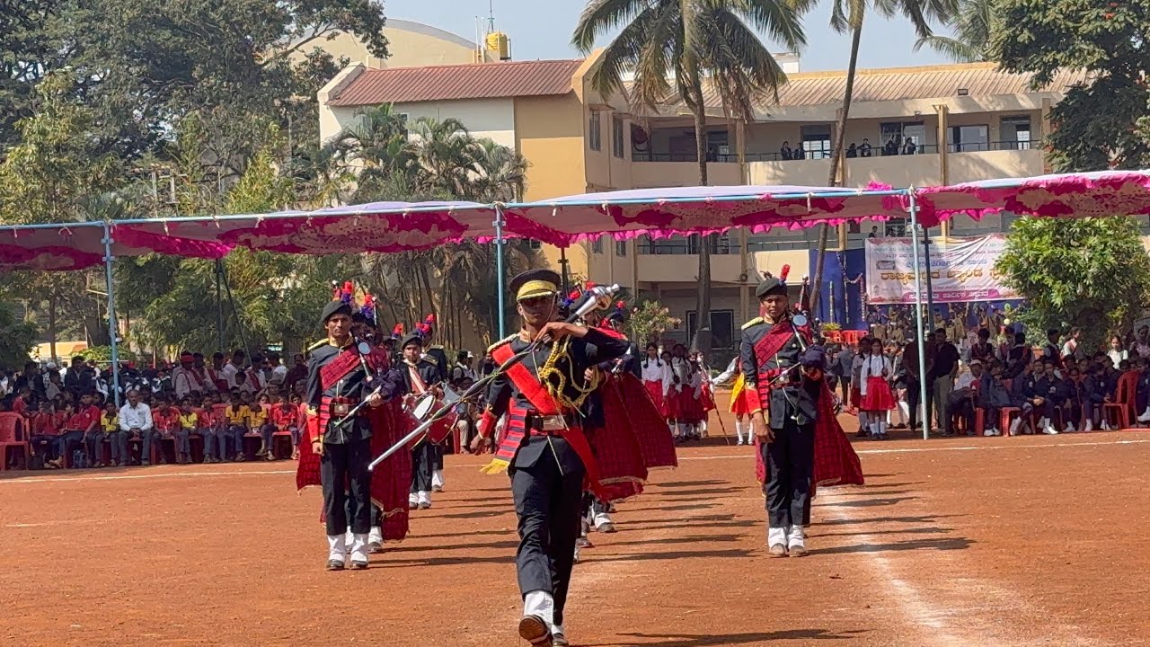 PM SHRI KV No2 Belagavi Cantt -STATE LEVEL SCHOOL BAND COMPETITION 2025- at Bhartesh High School  