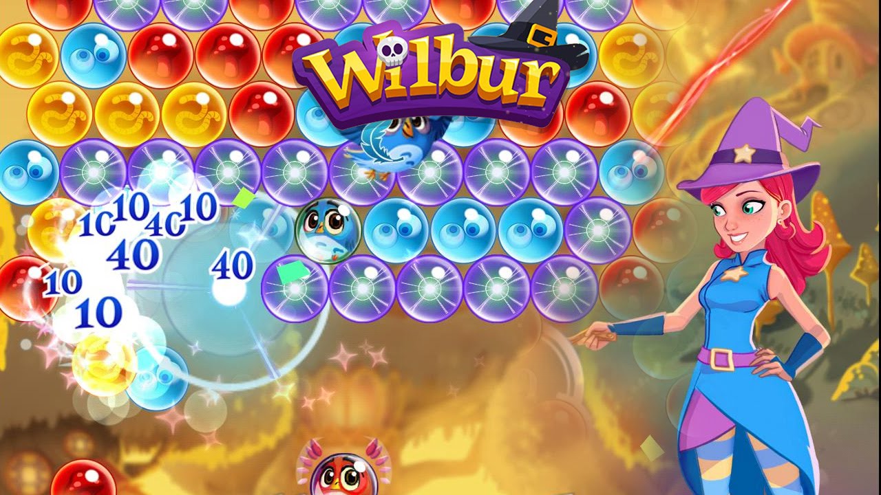 Bubble Witch Saga 3 (aka Wilbur) Android Gameplay