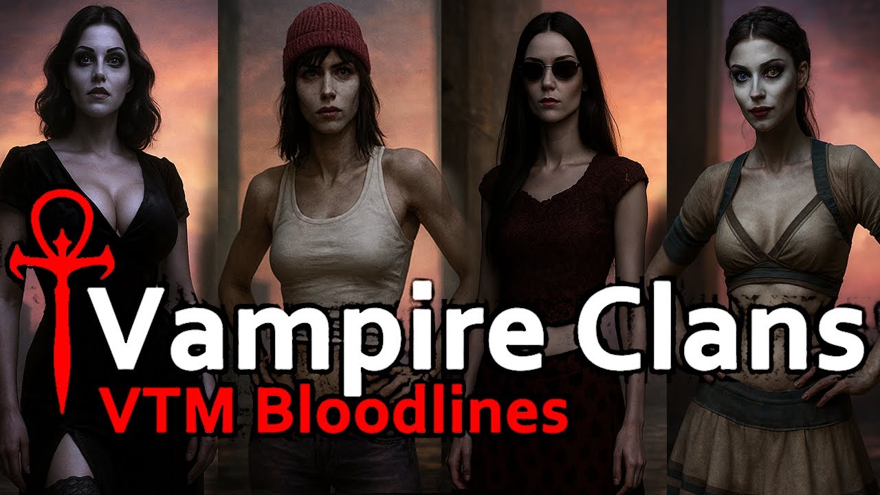 🧛‍♂️ VTM Bloodlines CLAN SOUNDTRACK (Music inspired by Rik Schaffer & Vampire: The Masquerade)