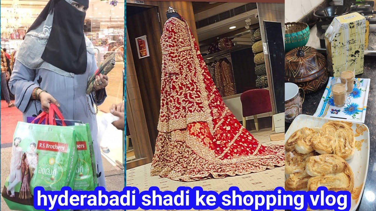  Hyderabadi Shadi Ki Shopping 🛍 and Meray Gher Pe Full of Masti Ka mahol Made ke #vlog #shopping 