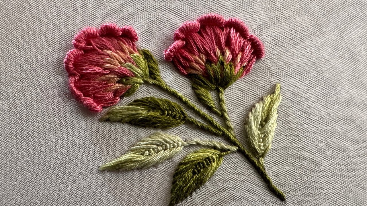 Marvelous embroidery flower design|hand embroidery designs|embroidery designs|embroidery work