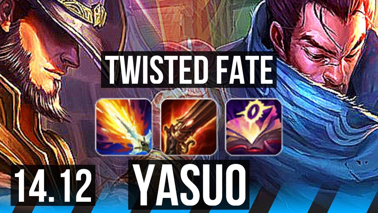 TWISTED FATE vs YASUO (MID) | Rank 7 TF, 9/2/7 | VN Grandmaster | 14.12