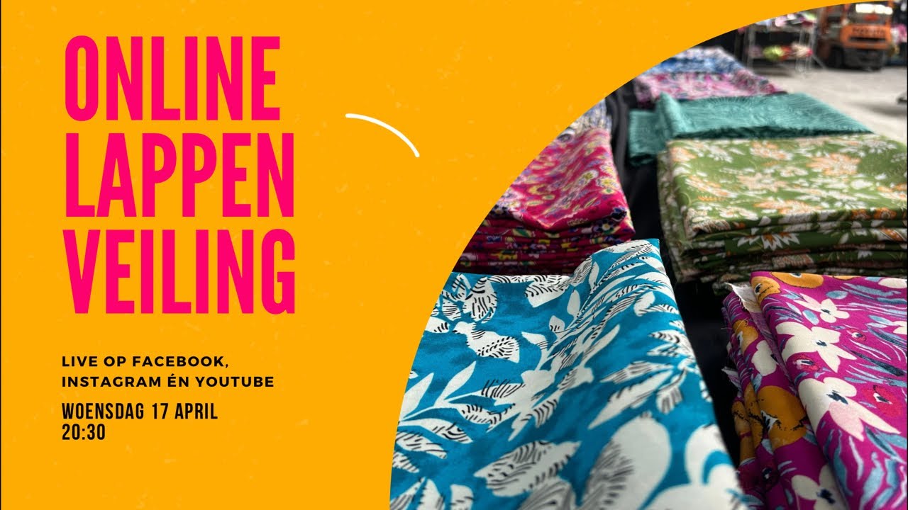 De Lappenkraam Online Lappen Veiling
