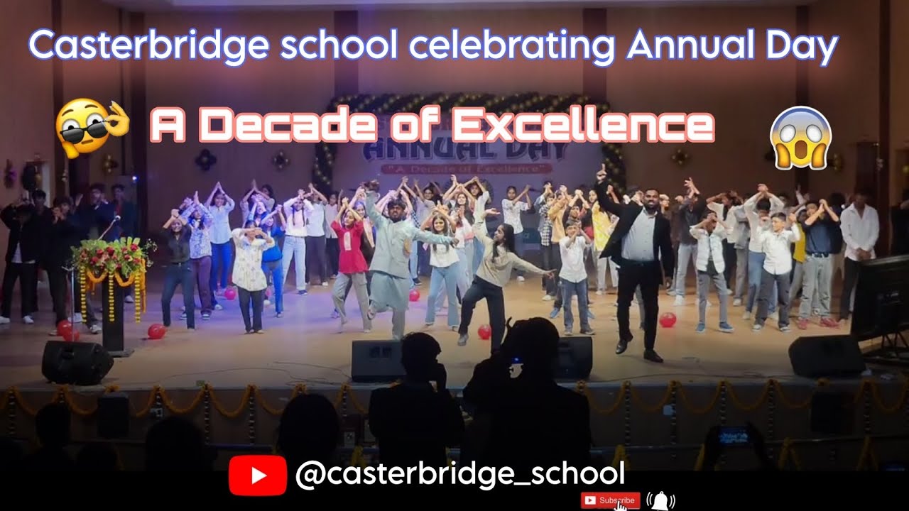 Casterbridge school celebrating Annual Day a beautiful and memorable dance performance.