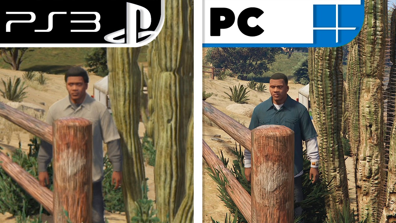 GTA V | PS3 VS PC Enhanced Edition | 2013 - 2025 | Definitive Graphics Comparison