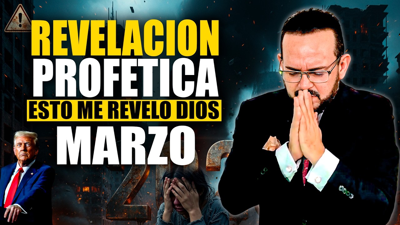 URGENTE REVELACIÓN 🚨 ALERTA MARZO SERA UN MES DE JUICIO PROFETICO - RAFAEL RAMÍREZ 2026 😨