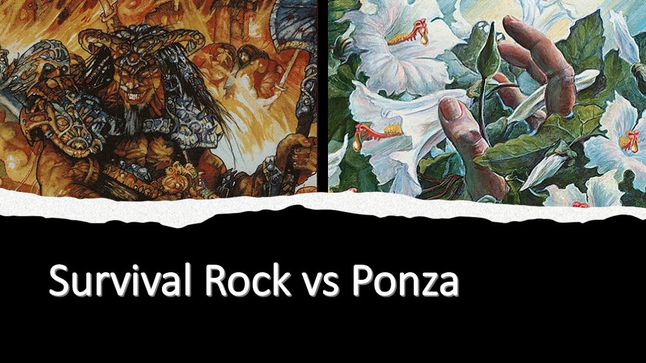 Досовременная лига MTGO - Survival Rock против Ponza - 20.12.25