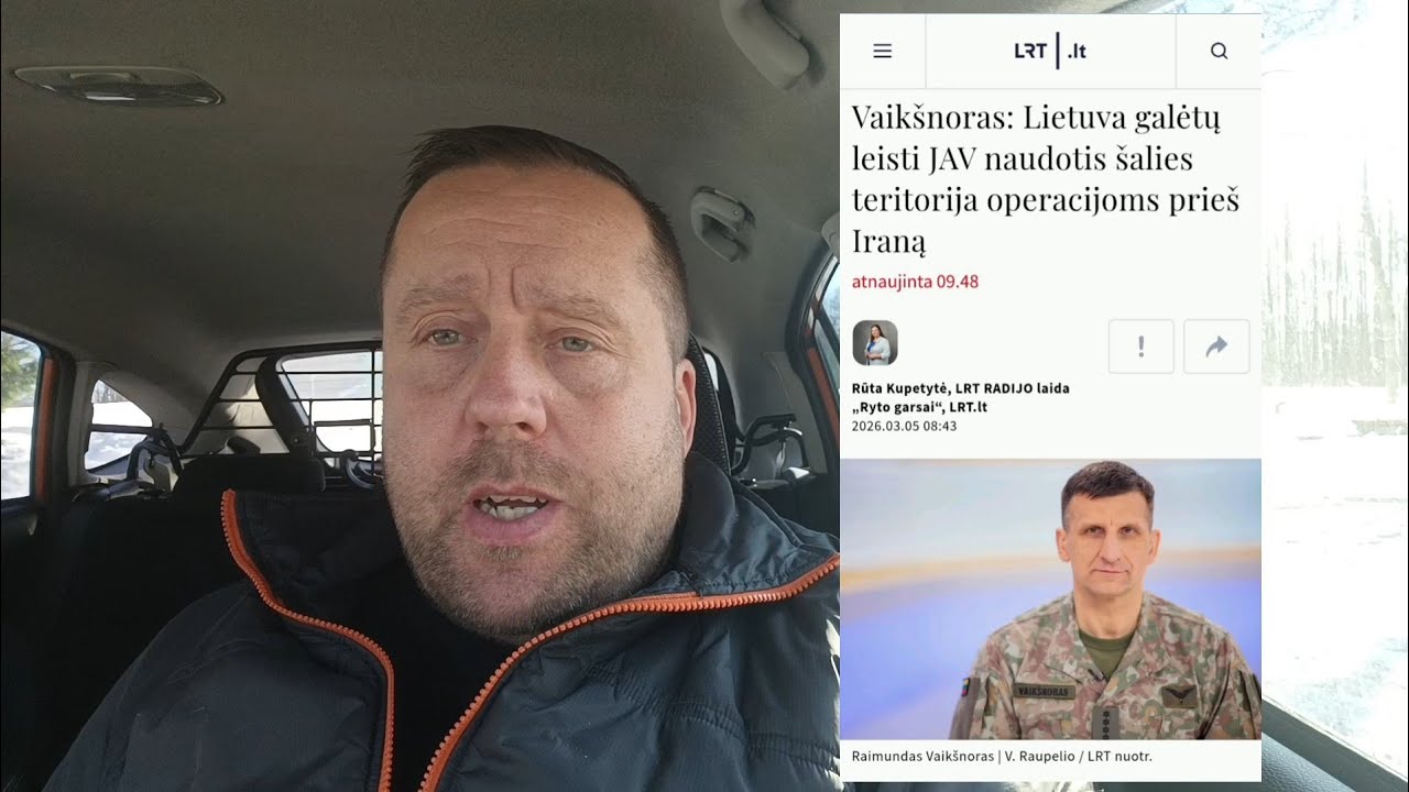 Lietuva šaukiasi Irano raketų 