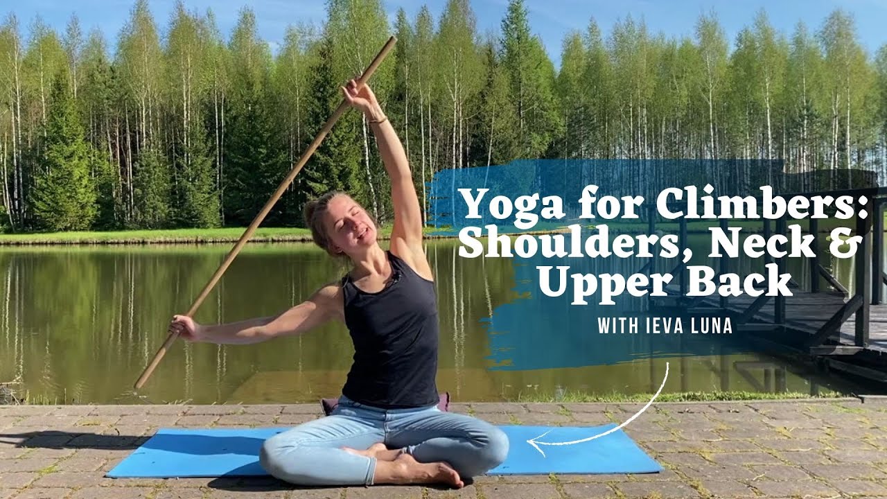 20 min Neck, Shoulders & Upper back | Sore Muscle & Tension Relief for Climbers