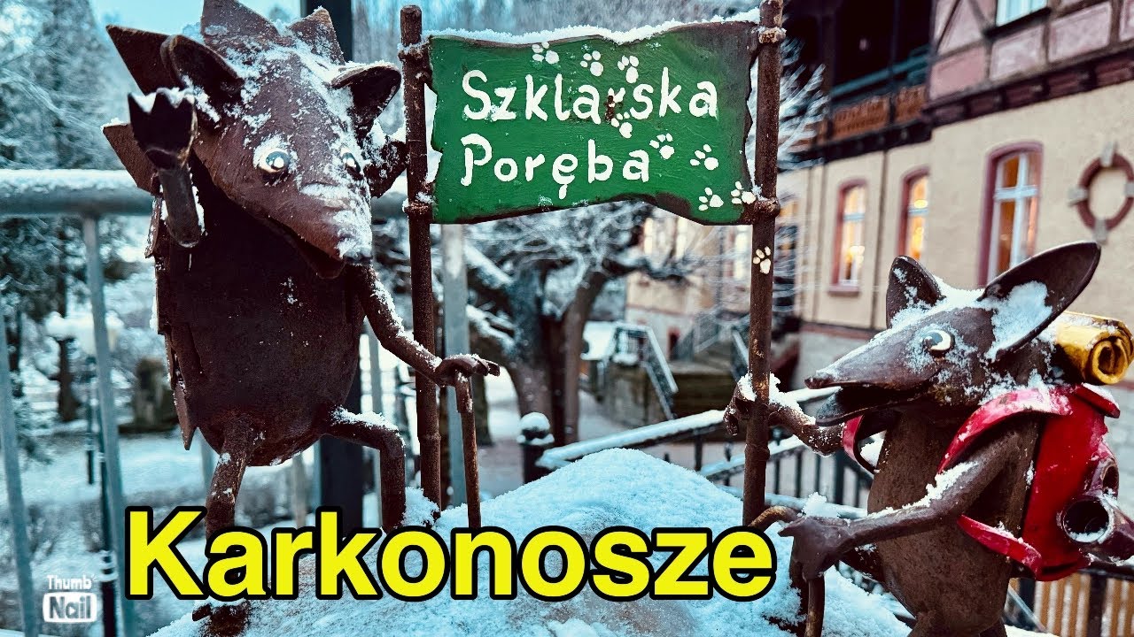 Szklarska Poręba tuż po Nowym Roku #karkonosze Karkonosze #001