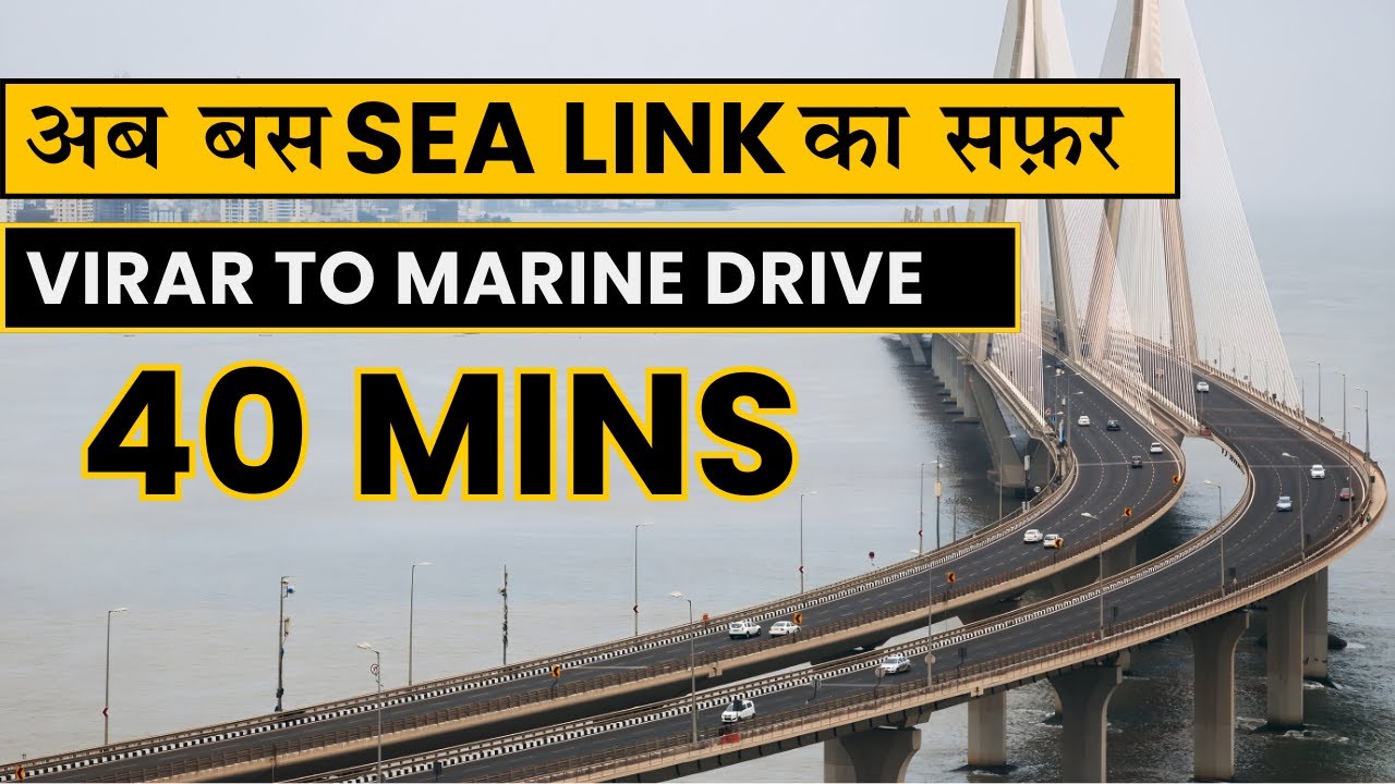 Uttan&ndash;Virar Sea Link &ndash; Mumbai&rsquo;s Next Big Transformation | From Virar to Marine Drive Signal-Free