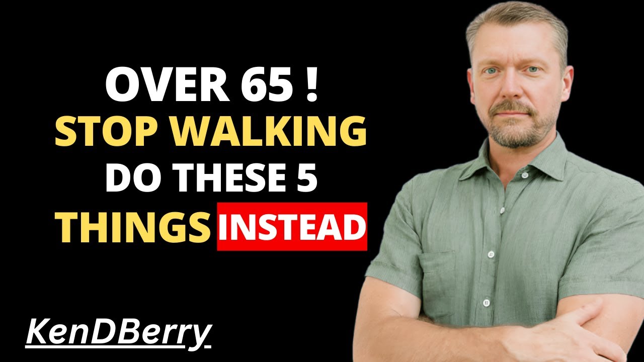 Over 65 ! This 5 Minute Workout Is Better Than Walking — Doctor Approved! | Dr. Kend Berry