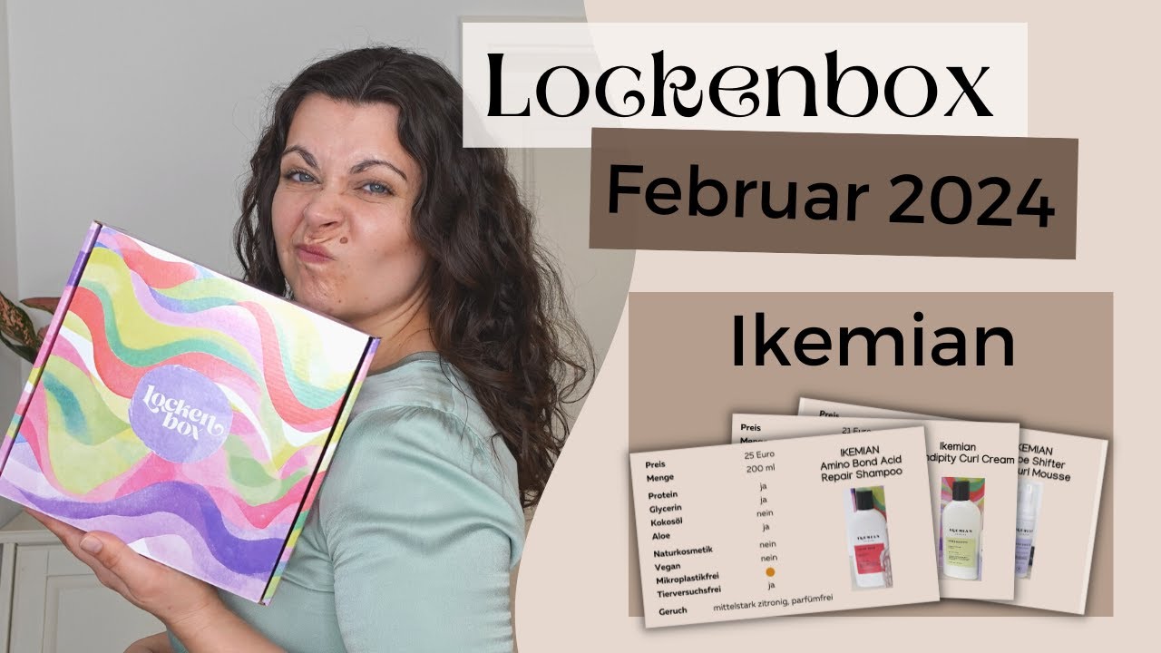 Enttäuschend ~ die neue Februar  Protein Lockenbox mit Ikemian ~ Wavytales