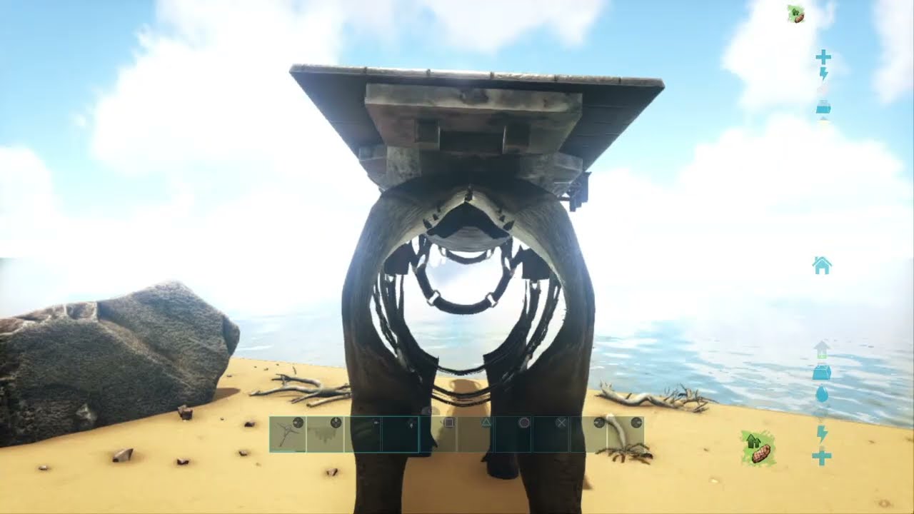 On meurt pour la première fois de le suivre sur un bronteau ARK: Survival Evolved PS4