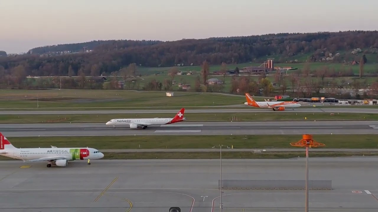 Start vom e Helvetia Flüger nach Irgetwohi😅🙈