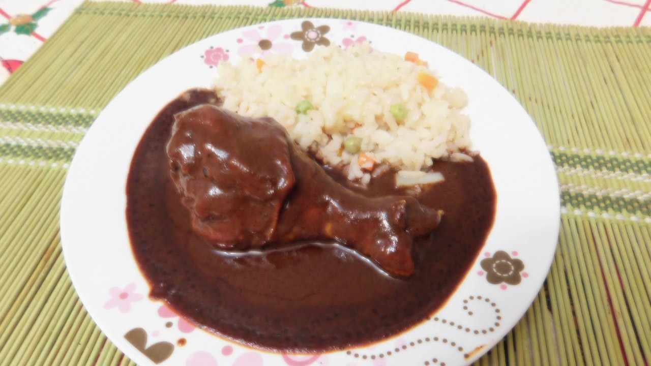 Mole Rojo de Pasta receta Casera y muy sencilla