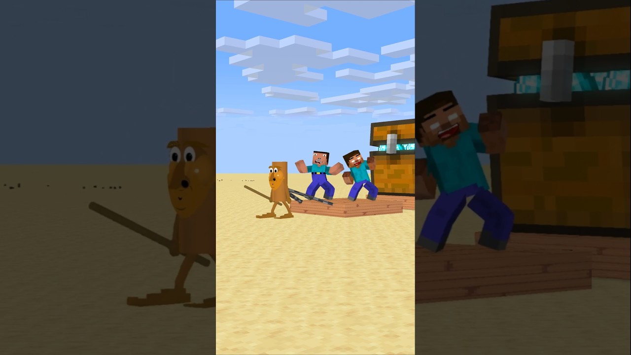 HELP Herobrine To Get The Strongest With friends #friendship #shorts #trending #anime