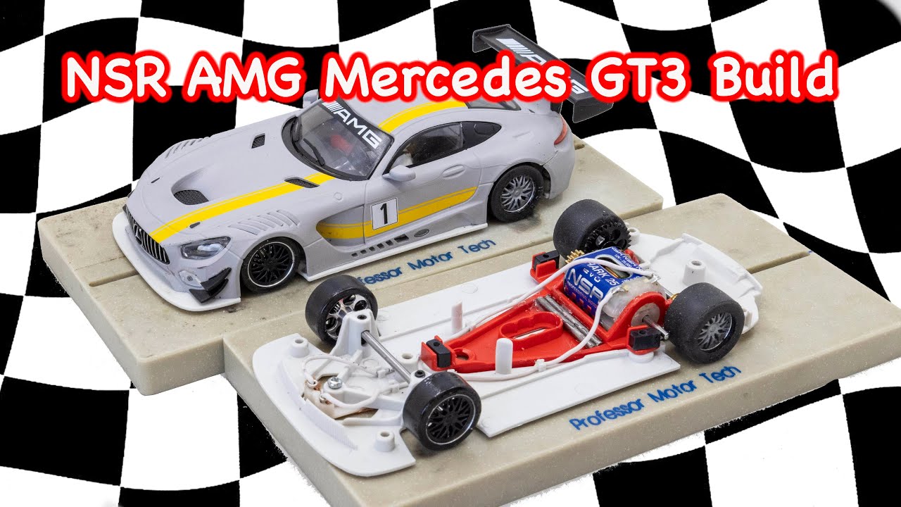 Сборка и настройка игрового автомата NSR AMG GT3
