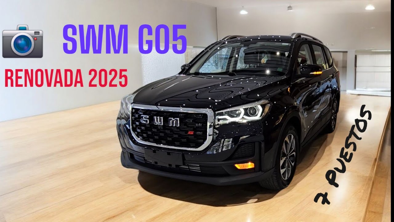 ¡SWM G05🇨🇱 2025: El SUV Familiar 🚗 7 Plazas
