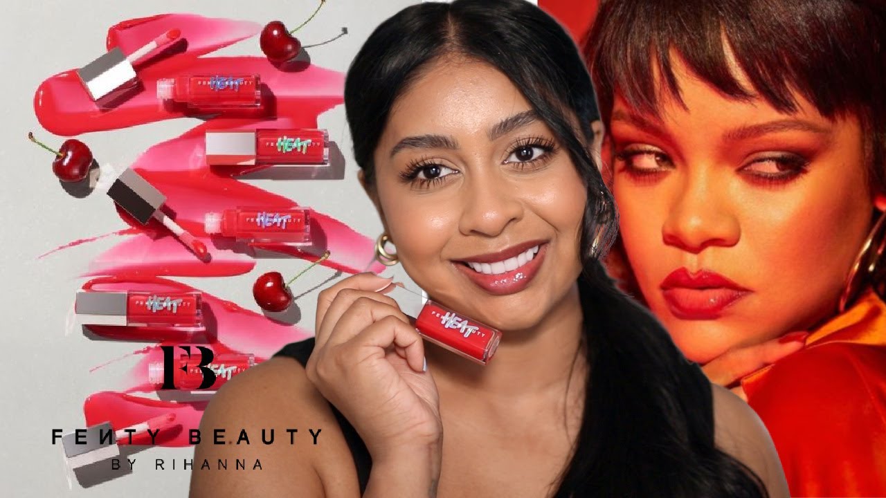 NEW FENTY BEAUTY GLOSS BOMB HEAT | SWATCHES