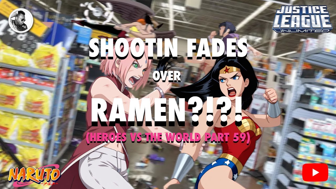 THEY SHOOTIN FADES OVER RAMEN??? (Heroes VS The World Part 59)