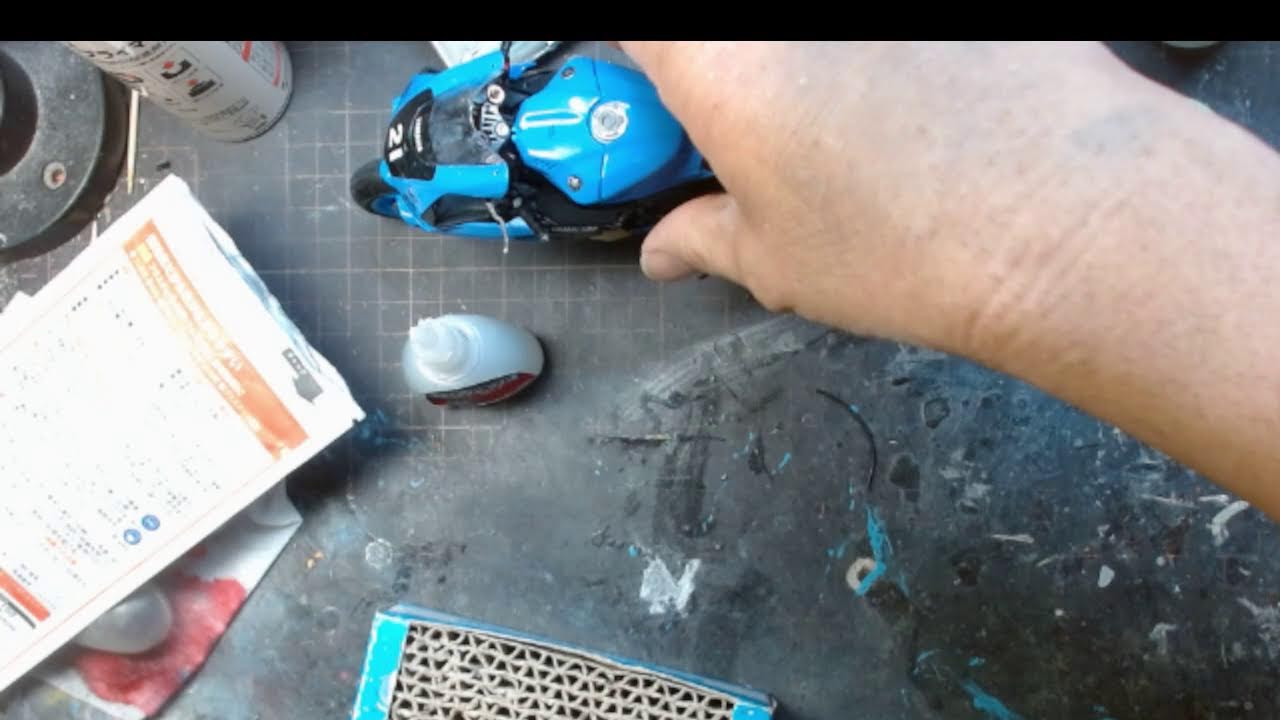 だらだらプラモ作るよタミヤ YZF-R1M編　#13