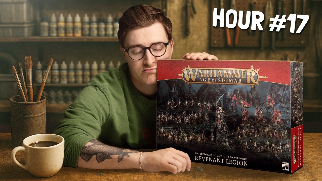 I painted a Warhammer army in 24h straight AGAIN - and won best in show?!