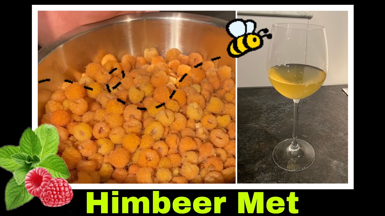 Himbeermet ansetzen | Met mit Himbeeren Rezept | Selbstversorgung