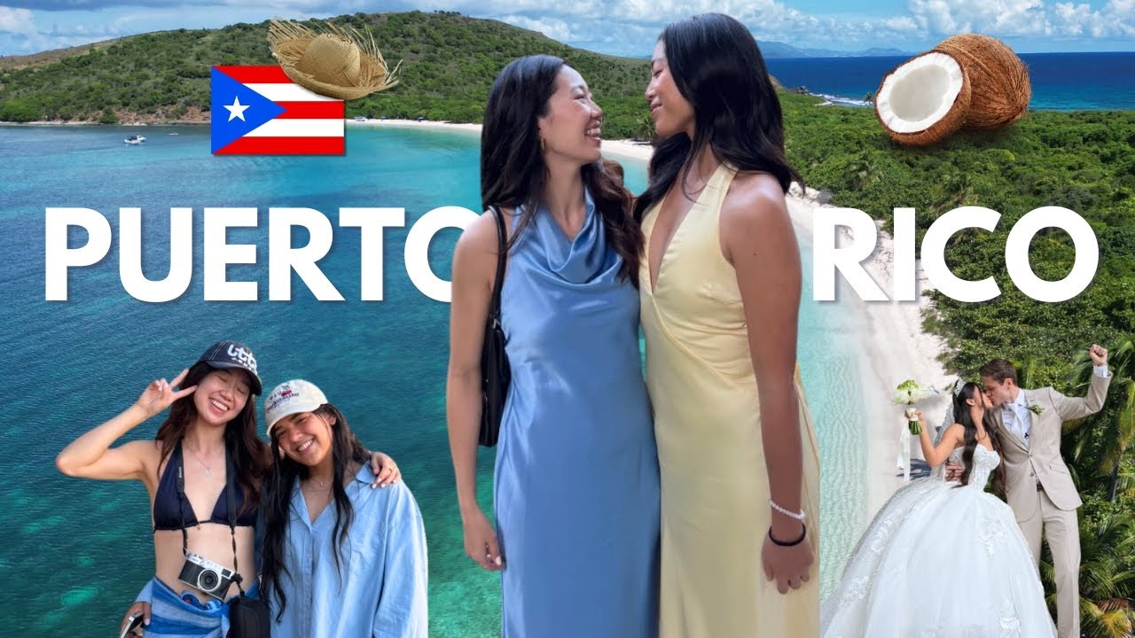OUR PERFECT WEEK IN PUERTO RICO ♡ (royal table tennis wedding, jobos beach, pickleball)