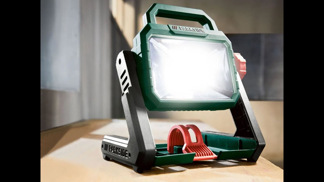 ParkSide PLSA 20-Li A1 SOLO Akkus LED reflektor munkalámpa