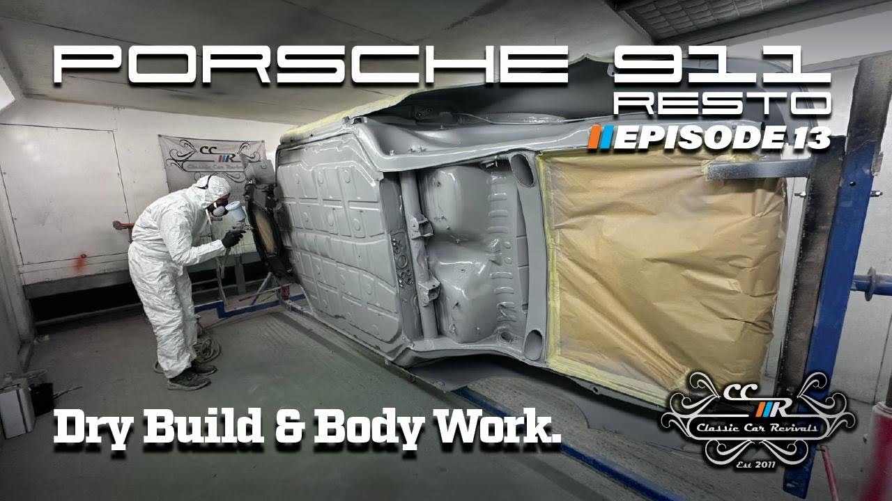 Реставрация Porsche 911, часть 13! Кузовные работы завершены, пора красить! 🎨