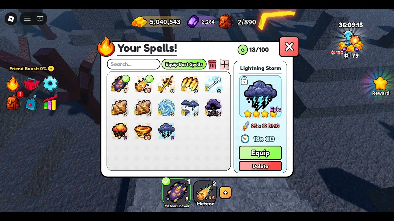 Roblox Simple Spells all  F2P S spells showcase and tips on description