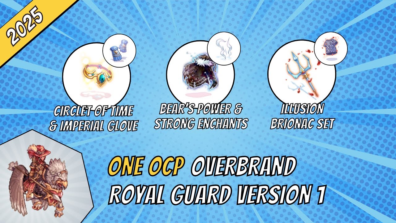 iRO Chaos - ONE OCP Overbrand Royal Guard Version 1 (2025)