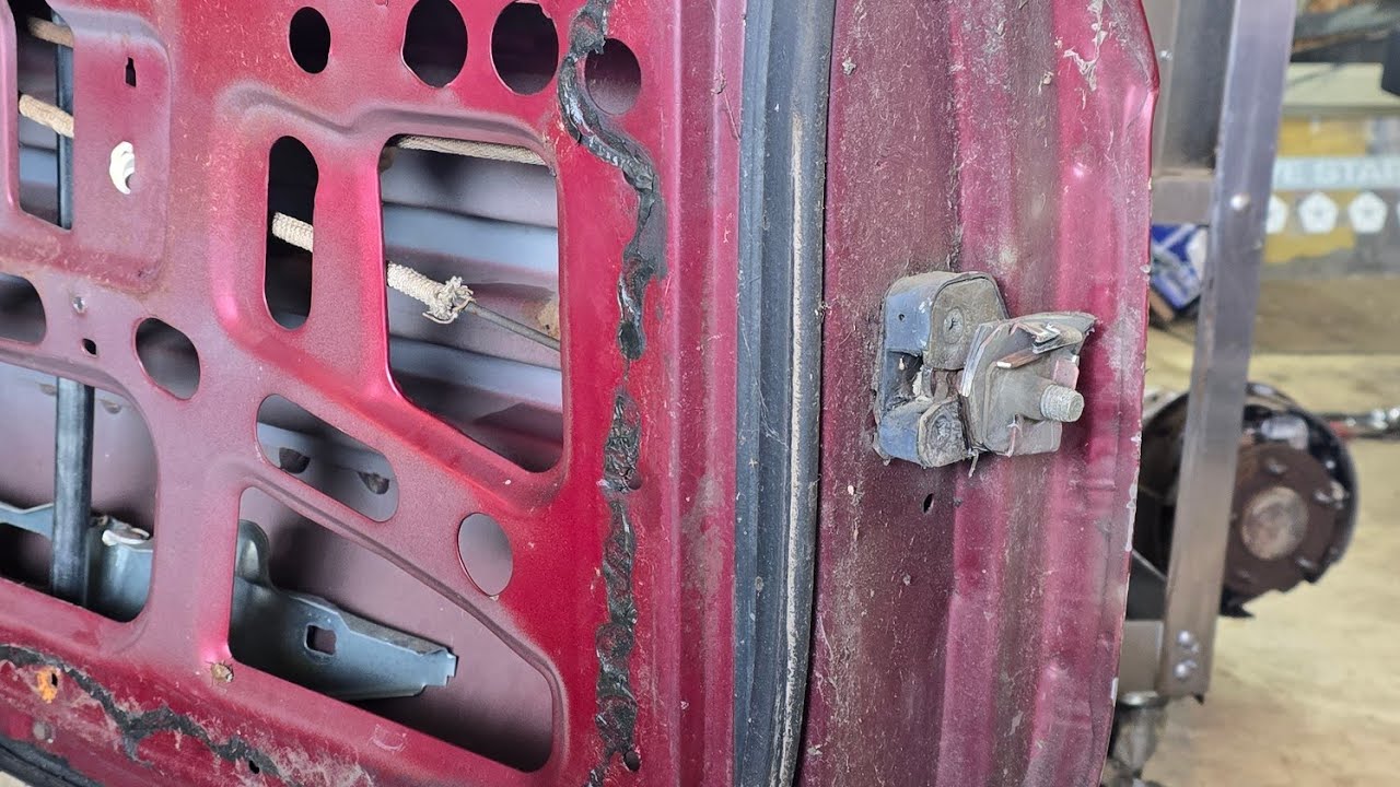 Had to cut up a Shelby Charger to get the doors open 