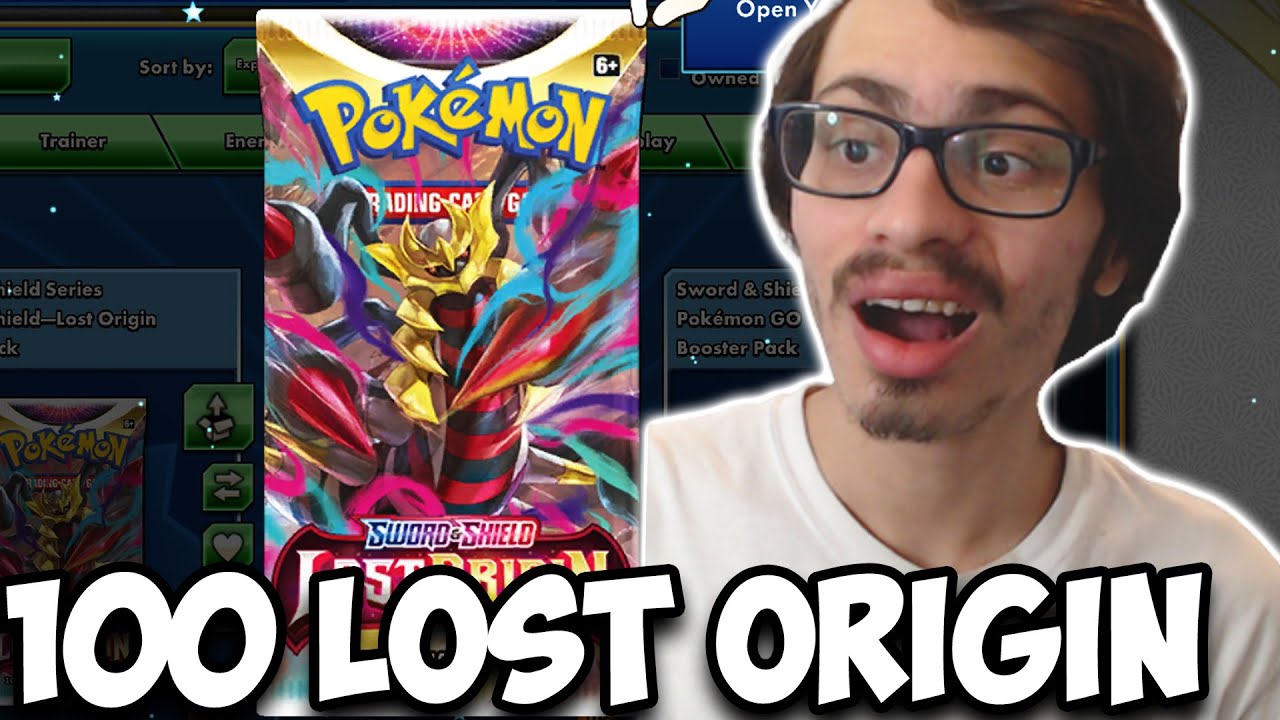 BANGERS! Opening 100 Lost Origin Packs On PTCGO! So Many Giratinas!