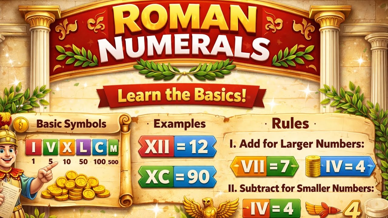 Roman Numerals #coaching #education #decimaldivision #maths #mathproblem #ssc #ssccgl #ccc #class