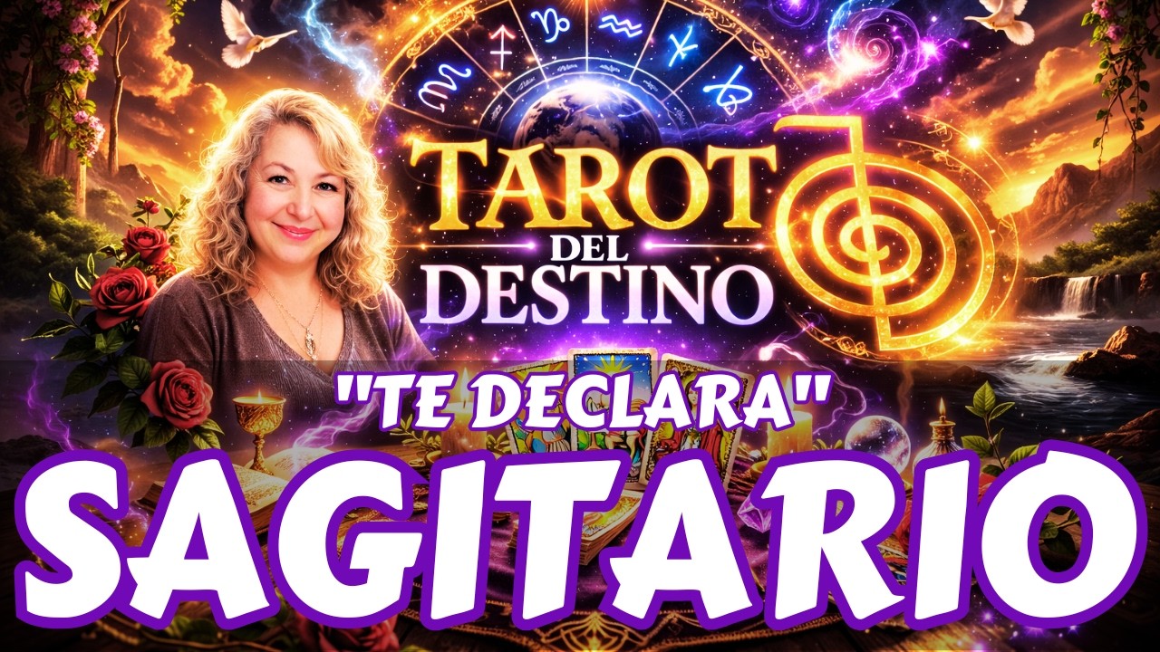 SAGITARIO ♐ TE DECLARA SU AMOR… Y TODO EMPIEZA | Tarot del Destino #sagitario