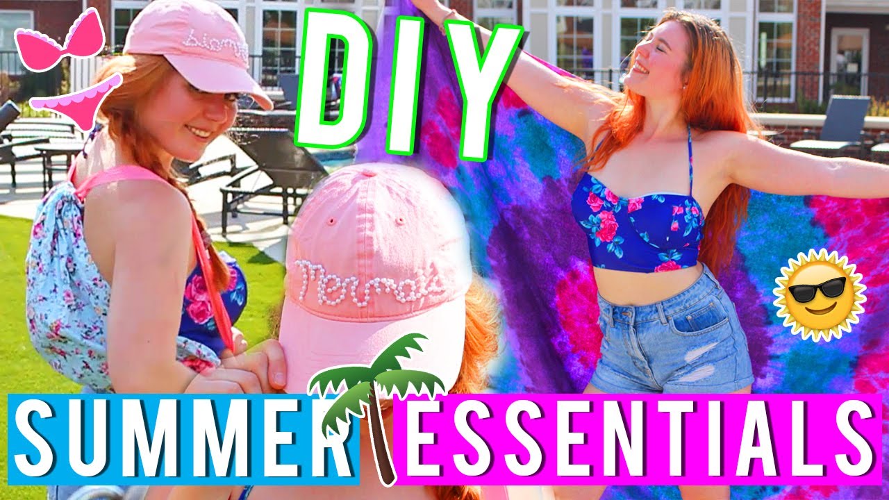 DIY SUMMER ESSENTIALS!
