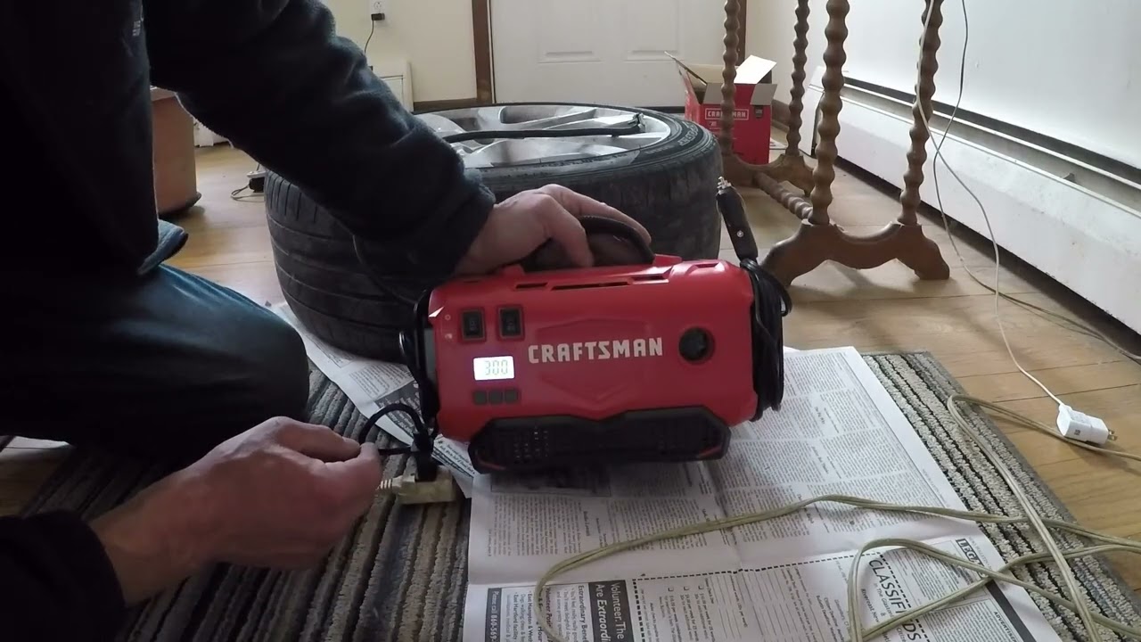 Craftsman tire inflator