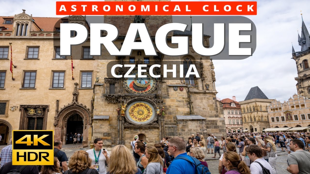 Prague – Czechia 🇨🇿 | Calm & Relaxing Walk – Part 1 | 4K UHD