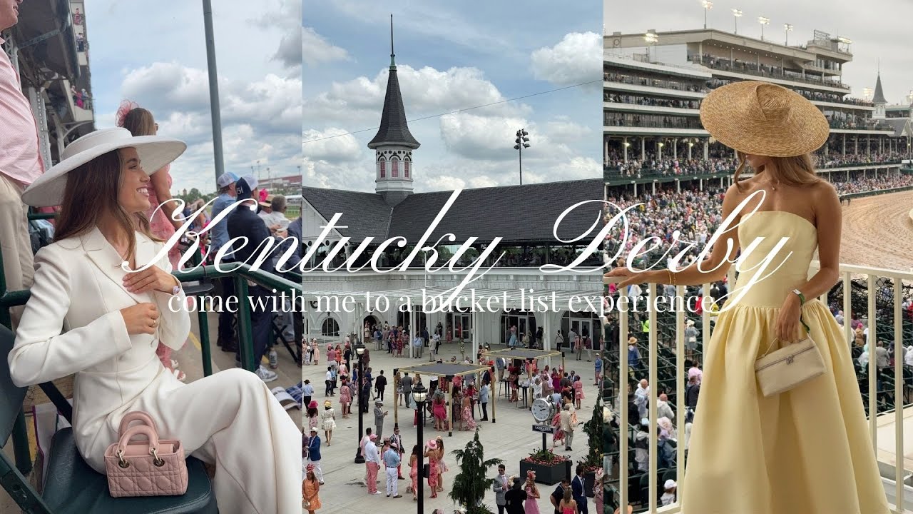 Come with us to the Kentucky Derby! An inside look to the iconic event
