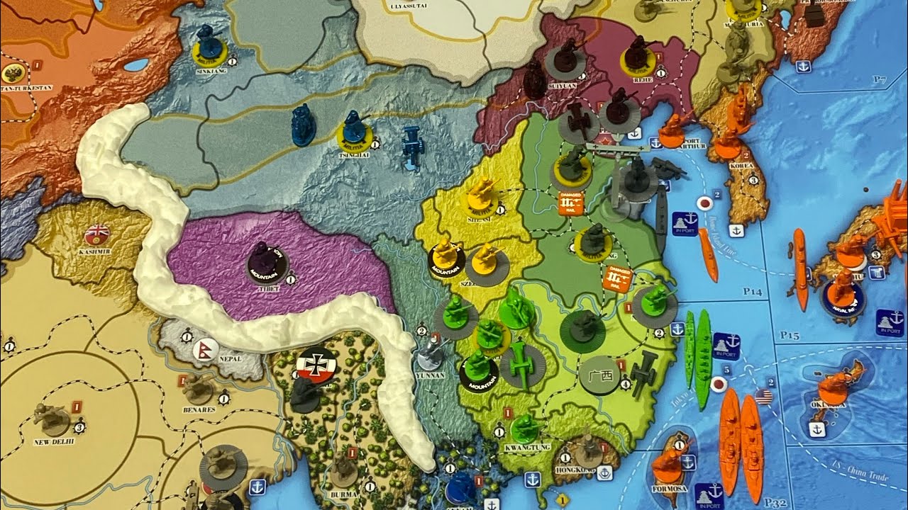 Global War 1914: Operation Albatross - Republic of China Spring 1916
