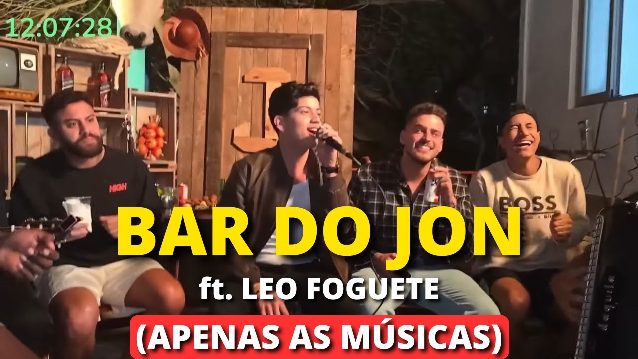 Bar do Jon - Leo Foguete (APENAS AS MÚSICAS)